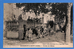 07 - Ardèche - Saint Georges Les Bains - Terrasse Du Chateau (N12031) - Altri & Non Classificati