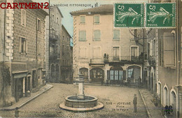 JOYEUSE PLACE DE LA PEYRE 07 ARDECHE - Joyeuse