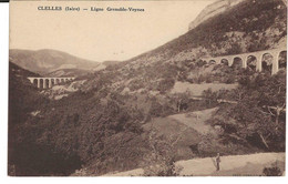 CLELLES (Isère) : Ligne Grenoble / Veynes. - Clelles