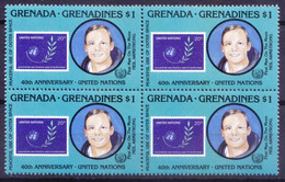 Grenada Gr. 1985 MNH Blk, Neil Armstrong, 1st Man On Moon, Space - Nordamerika