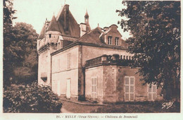 79   Melle      " Le Château  Bonneuil  " - Melle