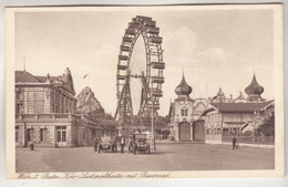 C5154) WIEN II - PRATER - Kino Lustspieltheater Mit Riesenrad U. Alten AUTO DETAILS - Prater