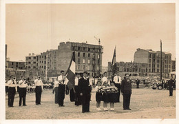 Brest * 2 Cartes Photos Photographe BLANDEAU * Fin WW2 Guerre 39/45 , Inauguration à Déterminer ?! - Brest