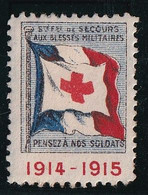 France Vignettes - Croix Rouge - Neuf Sans Gomme - TB - Croce Rossa