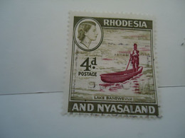RHODESIA NYASALAND MNH  STAMPS   FISHING - Rhodesië & Nyasaland (1954-1963)