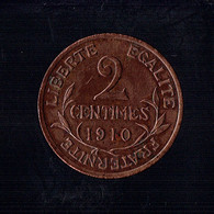 FRANCE DUPUIS 3e REPUBLIQUE - 2 CTS 1910 - SUP - 2 Centimes