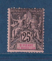 Saint Pierre Et Miquelon - YT N° 66 * - Neuf Avec Charnière - 1892 - Used Stamps