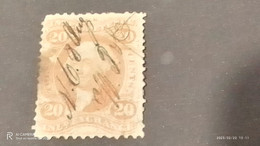 USA-1865-75  20C-   FİSCAL DAMGALI - Altri & Non Classificati