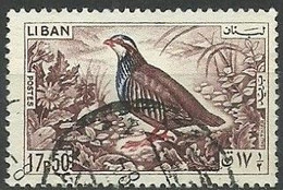 Lebanon; 1965 Birds - Patrijzen, Kwartels