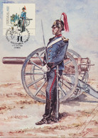 1985 Portugal, Mi: PT 1647A / Yt: PT 1625,  Militär-Uniform - Briefe U. Dokumente