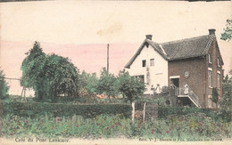 Belgique - Lanklaer - Café Du Pont De Lanklaer - EDit. J. Smeets Et Fils - Colorisé - Animé - Carte Postale Ancienne - Maaseik