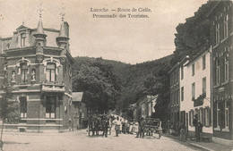 Belgique - Laroche - Route De Cielle - Promenade Des Touristes - Edit. Epse Demelenne - Animé - Carte Postale Ancienne - La-Roche-en-Ardenne