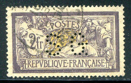 FRANCE- Y&T N°122- Oblitéré Et Perforé (belle Cote!!!) - Used Stamps