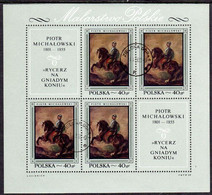 POLAND 1968 Polish Paintings I Sheetlets Used.  Michel 1864-71 Kb - Used Stamps