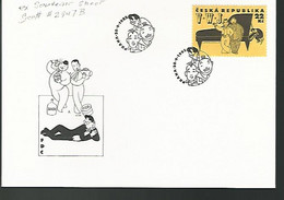 57713) Czech Republic FDC 20.9.1995 Praha Postmark Cancel - FDC