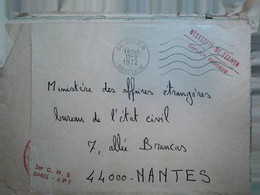 O 13   Lettre Ou Carte Postale En Fm APT AIR - Militärische Luftpost