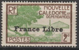 1941 - CALEDONIE FRANCE LIBRE - YVERT N°196 * MLH - COTE = 14 EUR - Unused Stamps