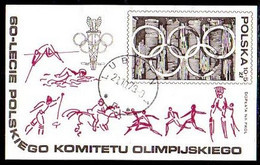 POLAND 1979 Polish Olympic Committee Block Used.  Michel Block 74 - Blokken & Velletjes