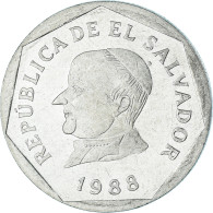 Monnaie, Salvador, 25 Centavos, 1988 - Salvador