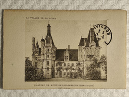 MONTIGNY LE CANNELON - Le Château - CPA - CP - Carte Postale - Montigny-le-Gannelon