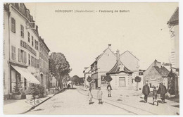 Cpa Héricourt - Faubourg De Belfort - Héricourt