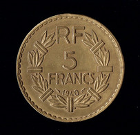 LAVRILLIER - 3e REPUBLIQUE - CUPRO ALUMINIUM - 5 F 1940 TTB+ - 5 Francs