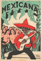 Nice  Publicité Pour Cabaret  Mexicana  Illustrateur René Gaillard - Other & Unclassified