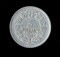 LAVRILLIER - GOUVERNEMENT PROVISOIRE - ALUMINIUM - 5 F 1946 C - TTB - 5 Francs