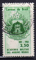 BRAZIL BRASIL BRASILE BRÉSIL 1961 AGULHAS NEGRAS MILITARY ACADEMY 2.50cr USED USATO OBLITERE' - Used Stamps