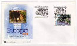 Enveloppe 1er Jour PRINCIPAT D 'ANDORRA Oblitér 16 Maig 2001 - Cartas & Documentos