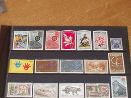 Pt N°: 67.5  / ANDORRE  / N°:  Divers Timbres Tous Neuf ** Dont Europa  MNH  TTB - Verzamelingen