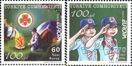 210819 MNH TURQUIA 2007 EUROPA CEPT. 100 AÑOS DE ESCULTISMO - Colecciones & Series