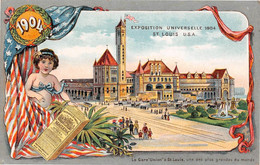 ETATS-UNIS - MO - Missouri - Saint-Louis - La Gare Union - Exposition Universelle 1904 - Publicité Farine Maizena - St Louis – Missouri