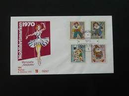 FDC Marionnettes Puppets Allemagne Germany 1970 - Marionetas