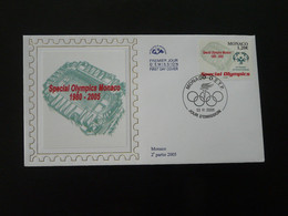 FDC Jeux Paralympiques Games Football Stadium Monaco 2005 - Sport Voor Mindervaliden