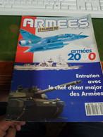 74/ Armees D Aujourd Hui  N° 164 1991  SOMMAIRE EN PHOTO - Waffen
