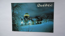 Canada , Québec , Château Frontenac à La Nuit - Québec - Château Frontenac