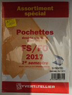 Yvert & Tellier Assortiment De Pochettes (double Soudure) : 2017-2e Semestre - Bolsillos
