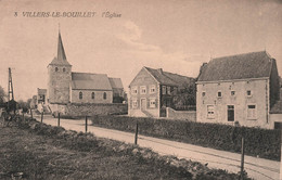 BELGIQUE - Villers Le Bouillet L'eglise - Edit Henrion Crousse - Carte Postale Ancienne - - Villers-le-Bouillet