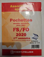 Yvert & Tellier Lot Assortiment De Pochettes (double Soudure) : 2020-1e Semestre + 2020-2e Semestre - Bolsillos