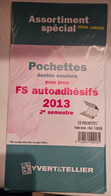 Yvert & Tellier Assortiment De Pochettes (double Soudure) : 2013 - 1e Sem. (Jeux Autoadhésifs) - Bolsillos