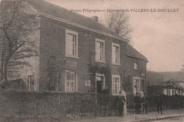 BELGIQUE - Villers Le Bouillet - Postes Telegraphes Et Imprimeries - Carte Postale Ancienne - - Villers-le-Bouillet