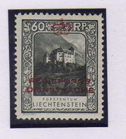 Liechtenstein -1932-   Service 60  R. Surcharge -  Neuf*  - MLH - Service
