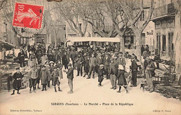 Sorgues Le Marché Place De La République - Sorgues