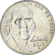 Monnaie, États-Unis, 5 Cents, 2016 - Sonstige & Ohne Zuordnung