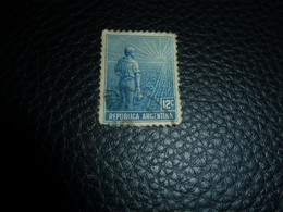 Republica Argentina - 12 Centavos - Yt 166 - Bleu - Oblitéré - Année 1911 - - Usati