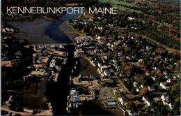 Maine Kennebunkport Aerial View Showing Kennebunk River At Low Tide - Kennebunkport