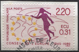 France 1989 - Service YT 100 (o) Sur Fragment - Used