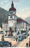 SUISSE - SVIZZERA - SCHWEIZ - ALTDORF Mit Telldenkmal - Bus / Tramway (1908) - Altdorf