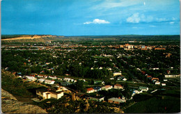 Montana Billings Birds Eye View From Top Of Rimrock - Billings